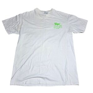 Vintage 90s Gecko Hawaii Endless Summer T-Shirt Hanes Beefy-T Single‎ Stitch L